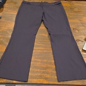 Ninety Charcoal Pinstripe Bootcut Trousers
